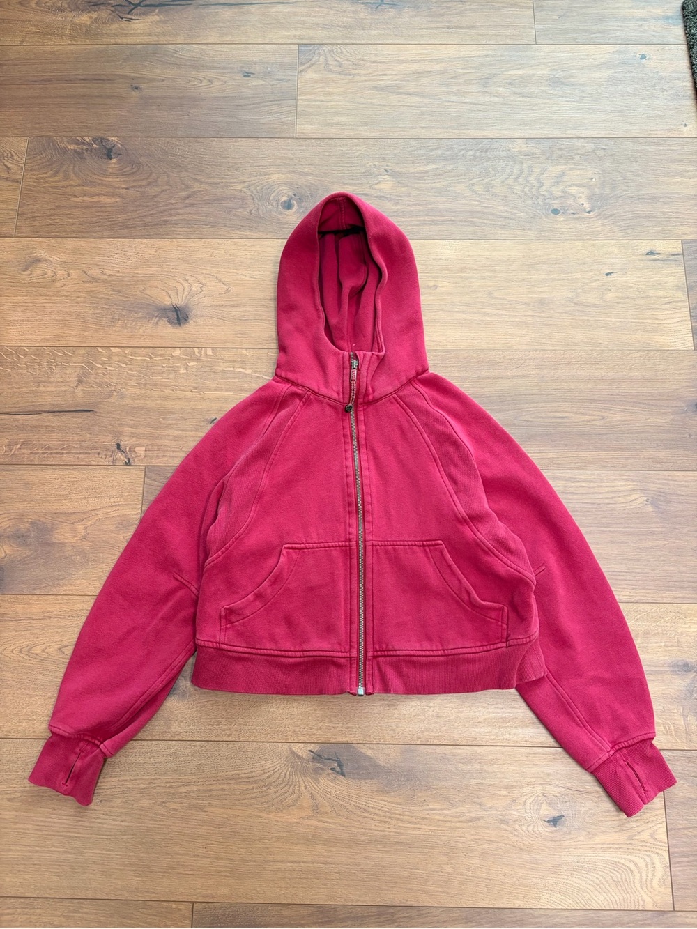 Lululemon Raspberry Scuba Oversized Hoodie - Picture 2 of 4